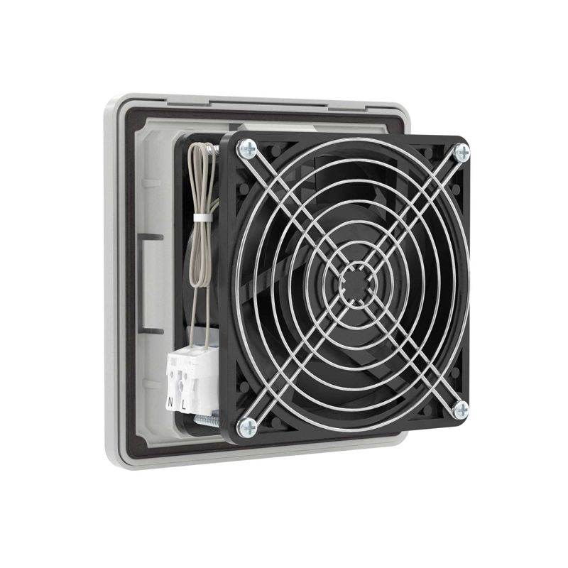  Вентилятор с решеткой и фильтром 44/46куб.м/ч IP54 DKC R5RV12115 фото в каталоге от BTSprom.by