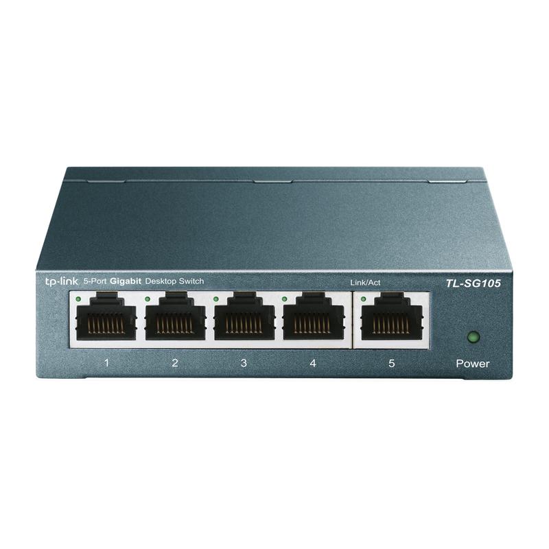 коммутатор tl-sg105 5-портовый гигабитный настол. tp-link 1259446 от BTSprom.by