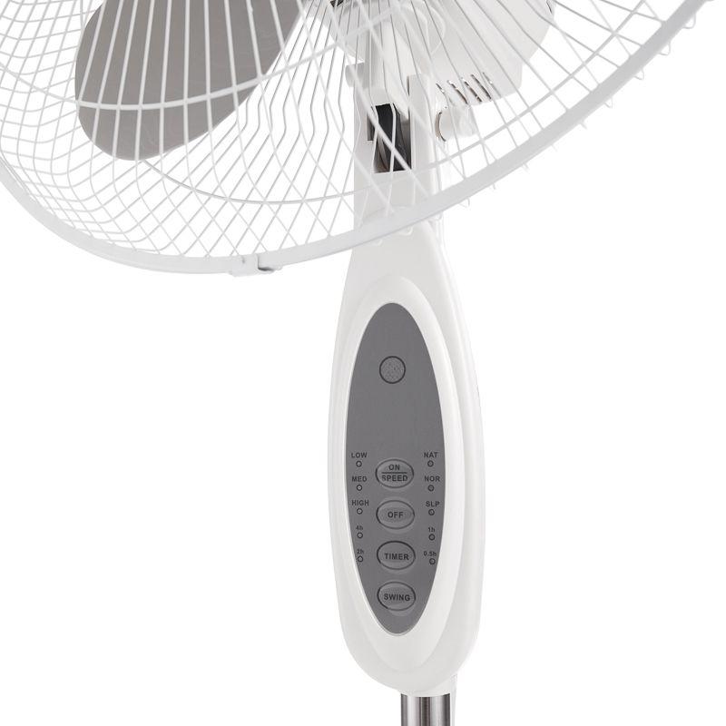  Вентилятор напольный DX-1601R 40Вт 220В с пультом и таймером бел./сер. DUX 60-0209 фото в каталоге от BTSprom.by