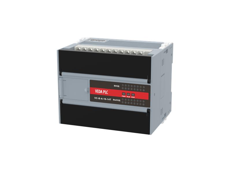 контроллер программируемый логический vc-в-a-16-14r 220в ac 16 вх. сигналов 14 вых. реле 2 порта связи rohs veda cbv10007 от BTSprom.by