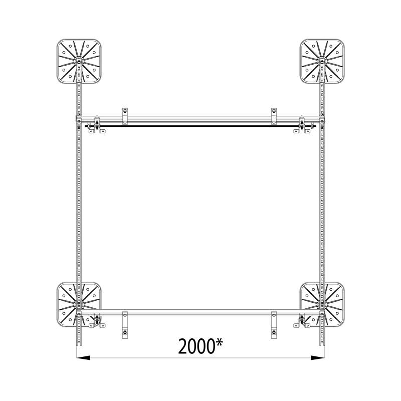  Конструкция опорная для установки солнечной панели/коллектора TECHNORAPTOR FOOT HD КМ TR0281 фото в каталоге от BTSprom.by