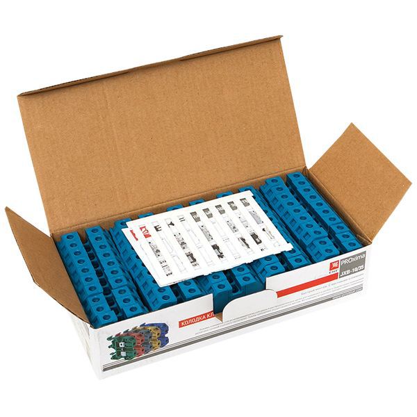  Колодка клеммная JXB-10/35 (70а) син. EKF plc-jxb-10/35b фото в каталоге от BTSprom.by