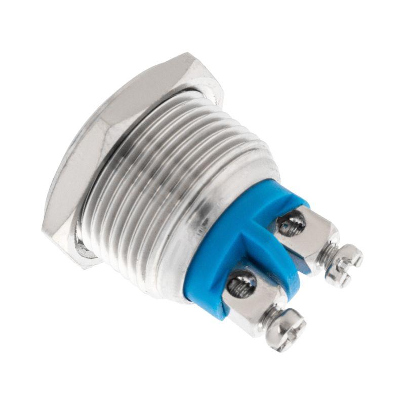  Кнопка антивандальная d16 без фикс. (2c винт) (ON)-OFF сфера (A16-A2) блист. Rexant 06-0347-A фото в каталоге от BTSprom.by