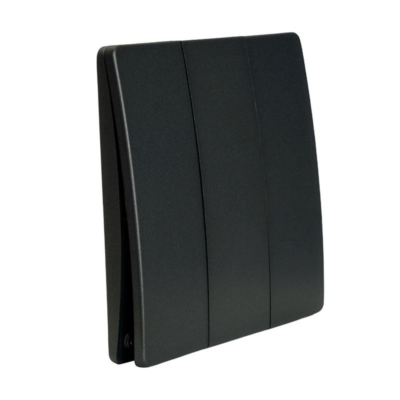 выключатель дистанционного управления трехклавишный 7мвт ip65 tm93 графит feron 51025 от BTSprom.by