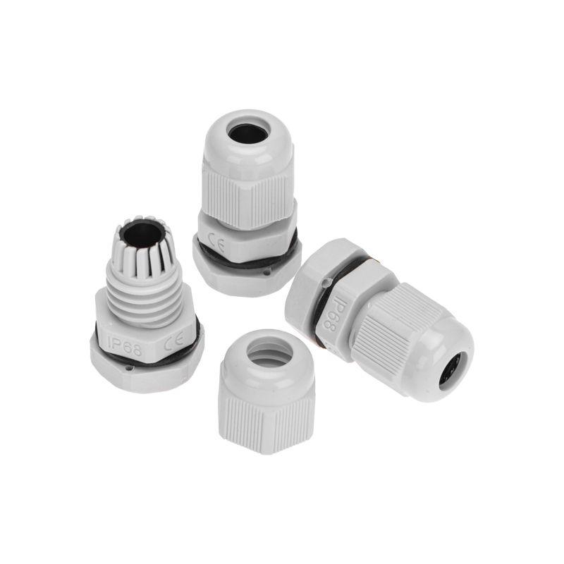  Ввод кабельный PG-7 (3.5-6мм) сер. комплект (уп.3шт) Rexant 07-8007-A3 фото в каталоге от BTSprom.by