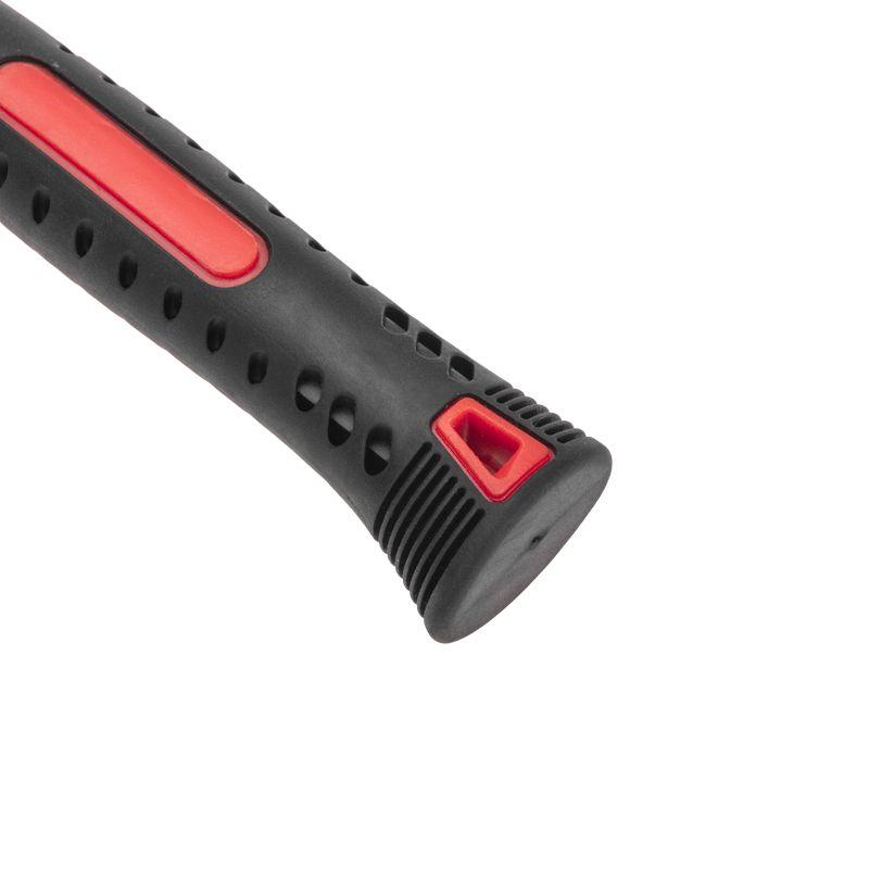  Киянка 450г фибергласовая рукоятка резинов. черн./бел. Kranz KR-12-8153 фото в каталоге от BTSprom.by