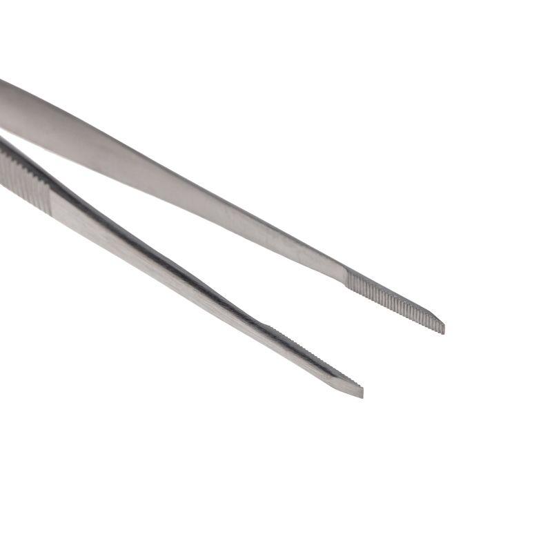  Пинцет прямой рифленый 155мм ПРОФИ SDS 12-0365 фото в каталоге от BTSprom.by