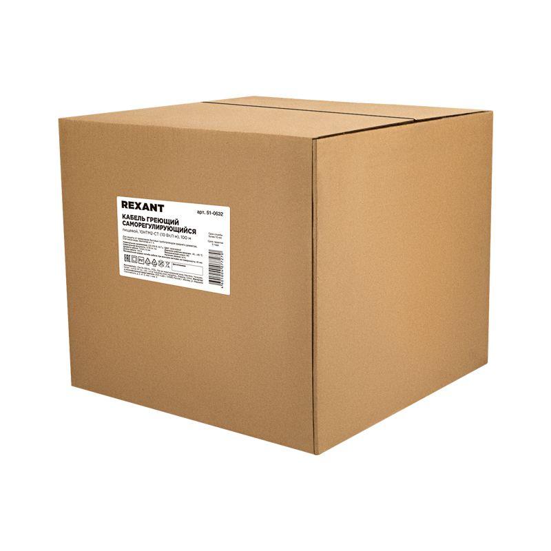  Кабель нагревательный саморег. 10HTM2-CT (10Вт/1м) 100м Rexant 51-0632 фото в каталоге от BTSprom.by