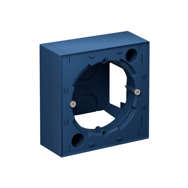 коробка atlasdesign для наружн. монтажа аквамарин se atn001100 от BTSprom.by