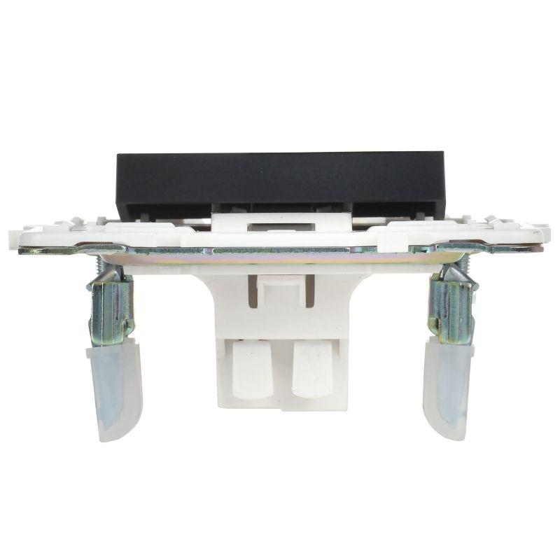  Выключатель 1-кл. SKANDY 10А SK-V07Bl с индикацией черн. IEK SK-V10-1-10-K02 фото в каталоге от BTSprom.by