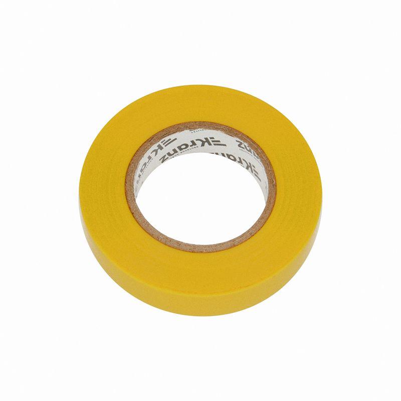  Изолента ПВХ 0.13х15мм 25м желт. (уп.5шт) Kranz KR-09-2102 фото в каталоге от BTSprom.by