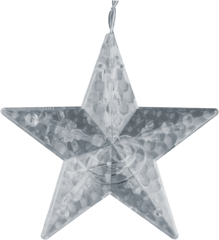  Гирлянда светодиодная "Бахрома" "Арка звезды" 95 033 NGF-D038-01 2.5х0.8м CW IP20 Navigator 95033 фото в каталоге от BTSprom.by