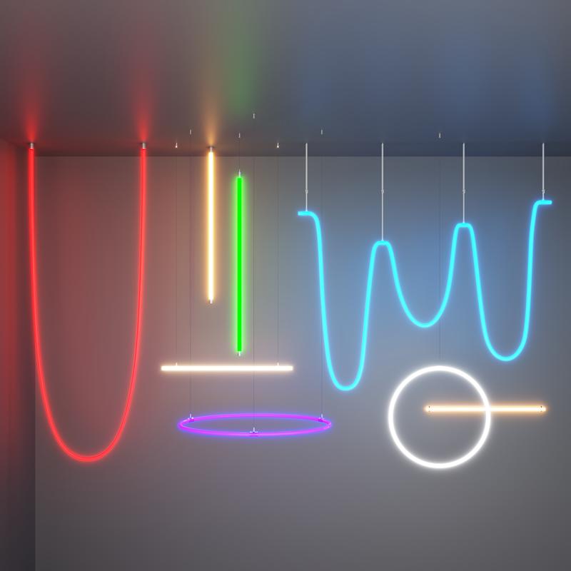  Неон гибкий LNM-D25-24V-17.2W-RGBW4K-R-IP65 Maytoni 20305 фото в каталоге от BTSprom.by