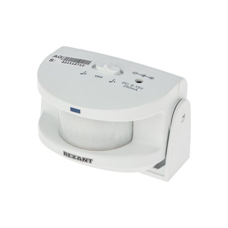  Звонок беспроводной с выносным датчиком движения (модель GS-215) Rexant 46-0215 фото в каталоге от BTSprom.by