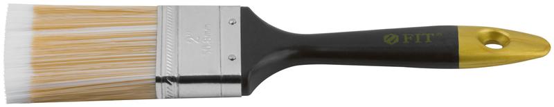  Кисть флейцевая "Лайн" искусственная щетина пластиковая ручка 2дюйм (50мм) FIT 01175 фото в каталоге от BTSprom.by