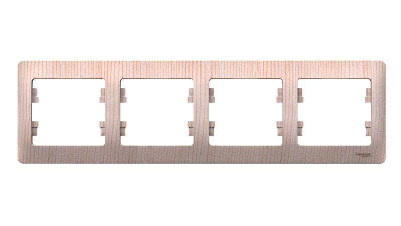 рамка 4-м glossa горизонт. сосна se gsl001504 от BTSprom.by