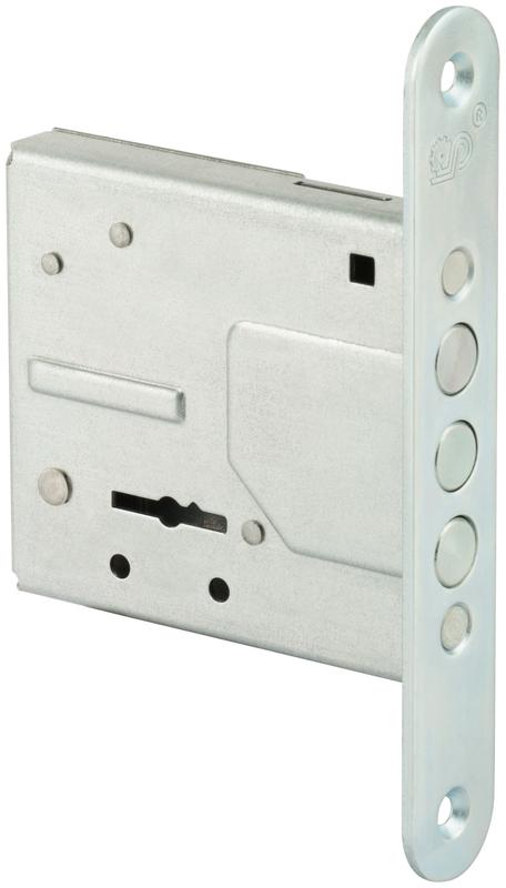  Замок врезной ЗВ8-4С три круглых ригеля 66970 фото в каталоге от BTSprom.by