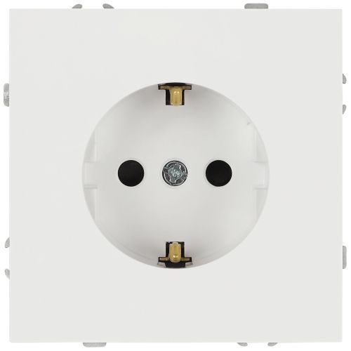 розетка 1-м с заземл. со шторками сп 16а ip20 250в galaxy бел. матов. эра б0070653 от BTSprom.by