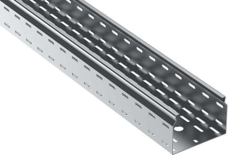 Лоток листовой перфорир. 100х150 L2500 сталь 1.5мм ESCA 7 IEK CLP10-100-150-150-D25 от BTSprom.by