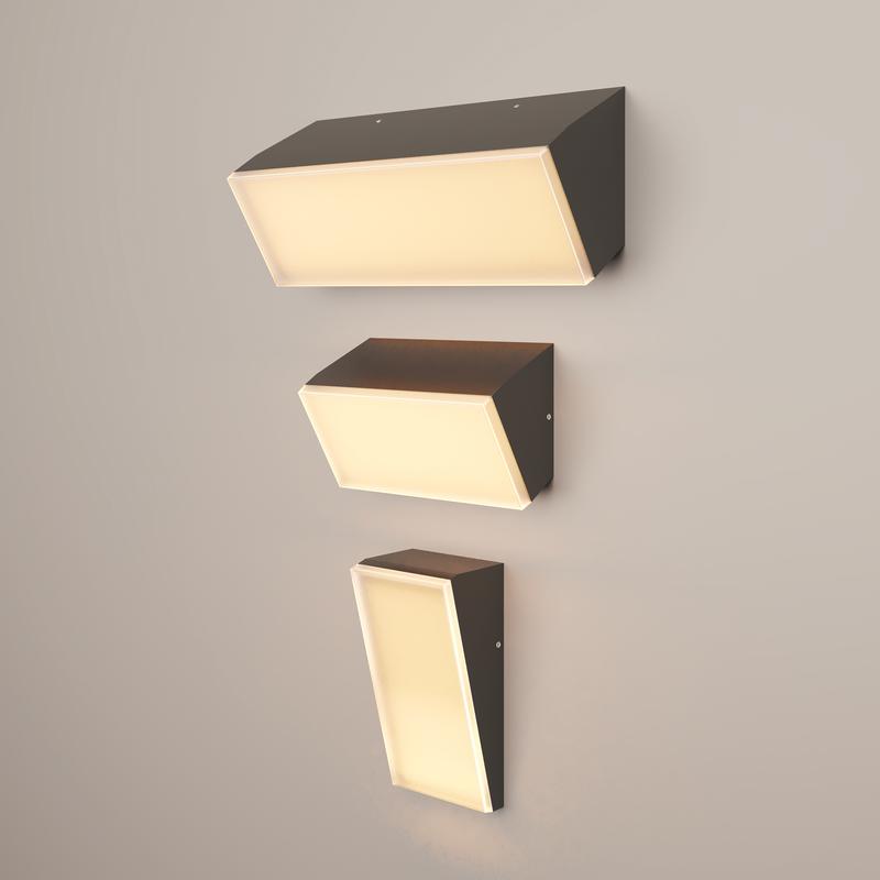  Светильник Brick 10Вт 3000К IP54 бра настен. Maytoni O436WL-L10GF3K фото в каталоге от BTSprom.by