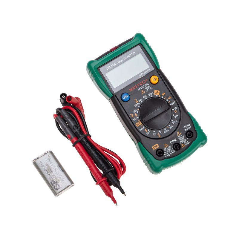  Мультиметр универсальный MS8233B Mastech 13-2016 фото в каталоге от BTSprom.by
