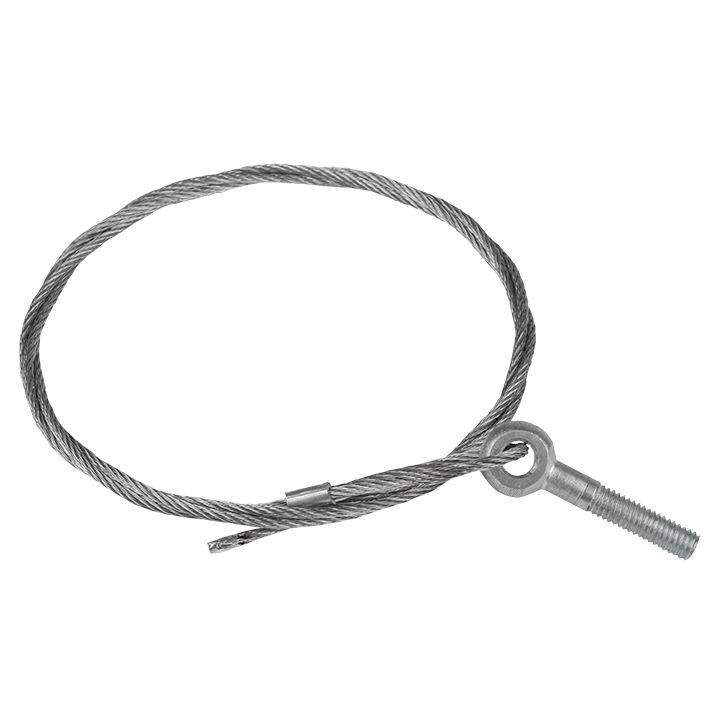 трос стальной 2мм с рым-болтом м6 l=2м ekf trrbm6-2 от BTSprom.by