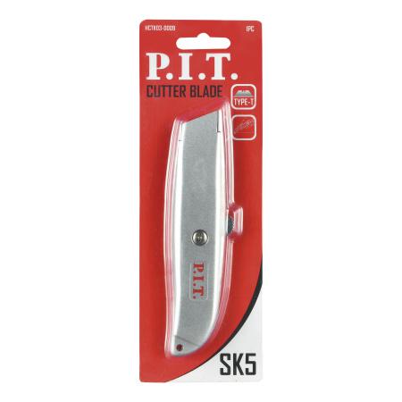 нож с трапециевидным лезвием hctk03-0009 (61мм выдвижное лезвие металлический корпус) p.i.t. hctk03-0009 от BTSprom.by