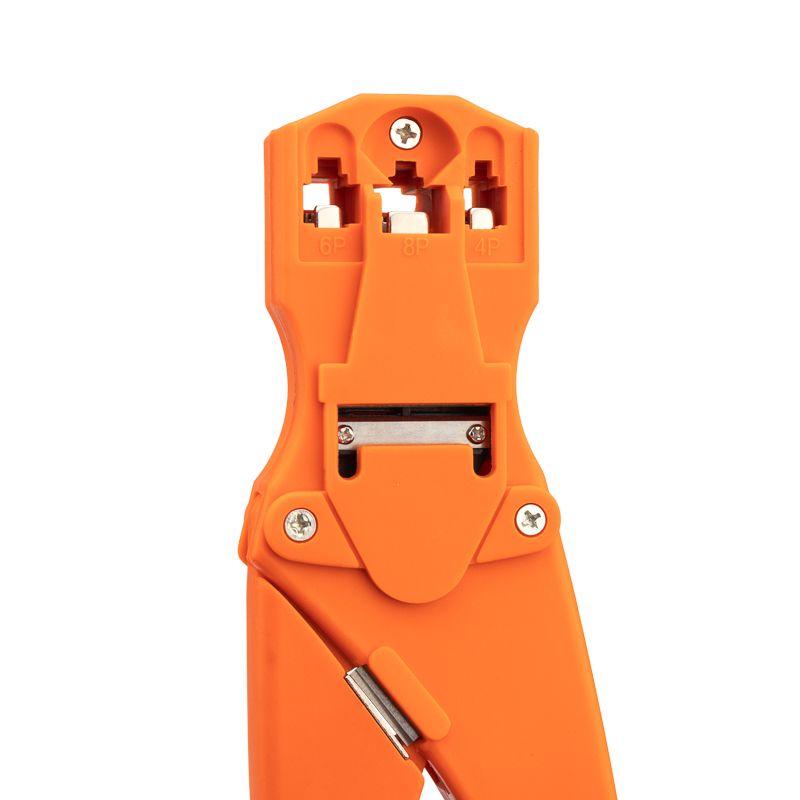  Кримпер для обжима пластиковый 8P8C/6P6C/4P4C (ht-468S) Rexant 12-3443 фото в каталоге от BTSprom.by