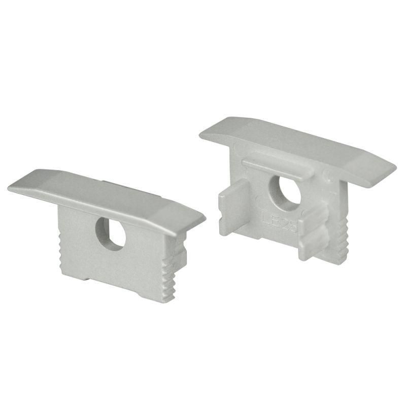 заглушка sl-slim-h13m-f25 с отверстием пластик. (уп.2шт) arlight 024488 от BTSprom.by