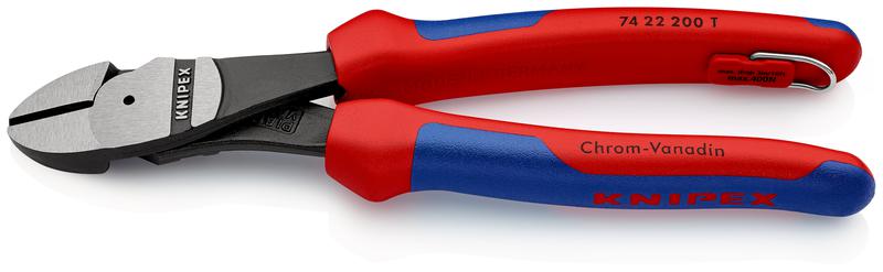 бокорезы особой мощности l200 голова 12град. крепление для страховки knipex kn-7422200t от BTSprom.by