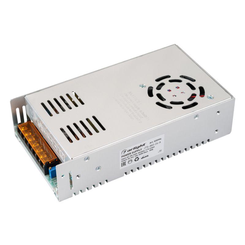 блок питания jts-360-24-a 0-24в 15а 360вт ip20 сетка 2 года arlight 025994 от BTSprom.by
