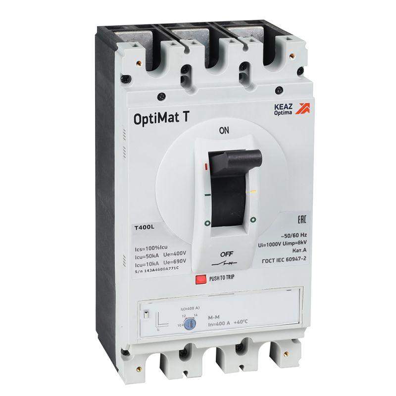 выключатель автоматический optimat t630l tm 630a 3p кэаз 355741 от BTSprom.by
