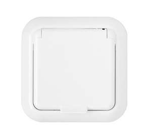 розетка 1-м сп 16а ip44 с заземл. с крышкой бел. bylectrica рс16-289 от BTSprom.by