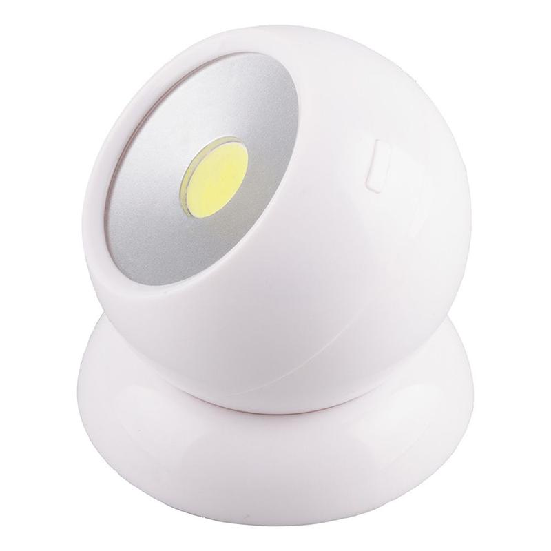 светильник светодиодный 1led 3хааа в комплект не входят) 65х70мм бел. fn1209 feron 23380 от BTSprom.by