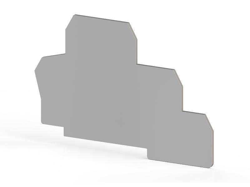 сегмент концевой на клеммники 2-х ярусные puk2t сер. npp puk2t klemsan 450149 от BTSprom.by