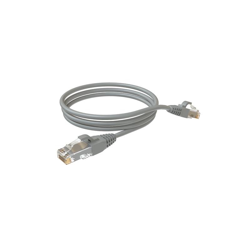 патч-корд u/utp кат.5e 2хrj45 неэкранир. lszh 2м сер. sysmatrix pc 4545.5eu26.2lszhgy от BTSprom.by