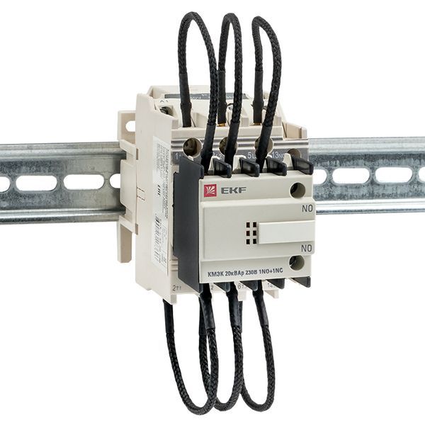  Контактор для конденсатора КМЭК 20квар 230В 2NО+1NC PROxima EKF ctrk-s-43-20-230 фото в каталоге от BTSprom.by