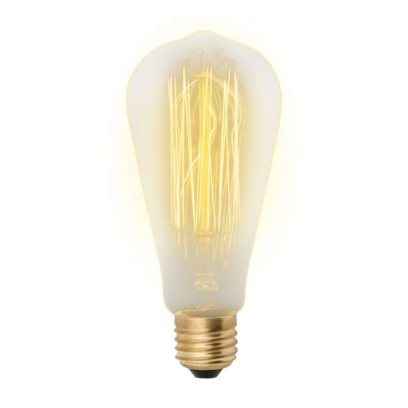 лампа накаливания il-v-st64-60/golden/e27 60вт e27 220-230в uniel ul-00000482 от BTSprom.by