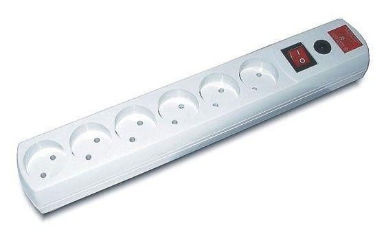 удлинитель с сетевым фильтром 6х2м r бел. (коробка) most 578415 от BTSprom.by