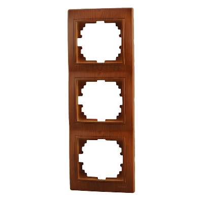 рамка 3-м mira вертикал. сосна lezard 701-0801-153 от BTSprom.by