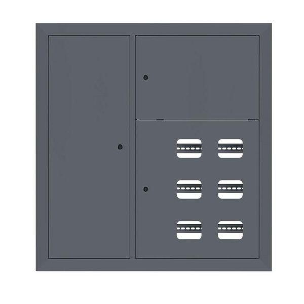 щит этажный 6кв. слаботочка слева ral7024 (1000х950х150) proxima ekf mb29-v-6z-ral7024 от BTSprom.by