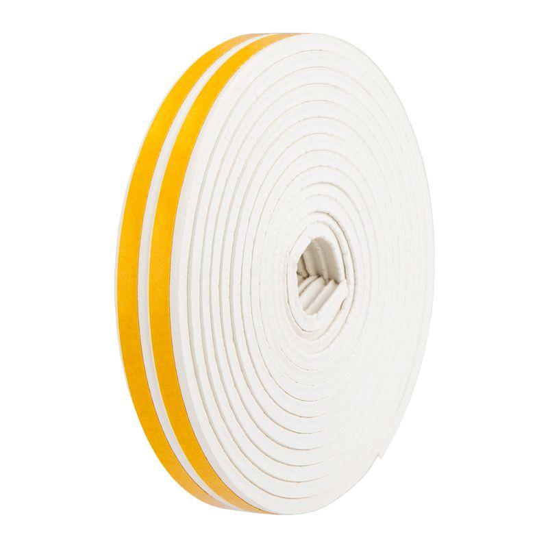 уплотнитель самоклеящийся е-профиль 9х4мм для зазоров 1-3мм бел. (уп.6м) proconnect 70-0630 от BTSprom.by