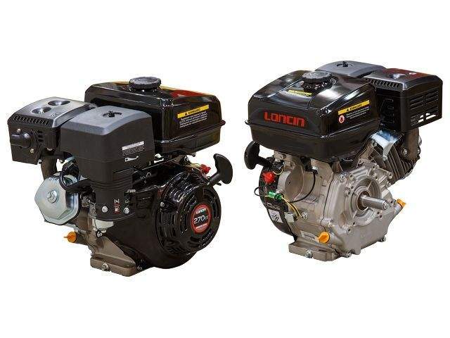 двигатель бензиновый loncin g270f (цилиндрический вал диам. 25 мм.) (макс. мощность: 9 л.с, цилиндр. вал д.25 мм.) от BTSprom.by