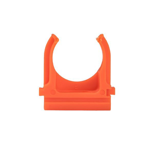  Держатель для труб (клипса) d20мм оранж. (уп.10шт) Plast EKF derj-z-20o фото в каталоге от BTSprom.by