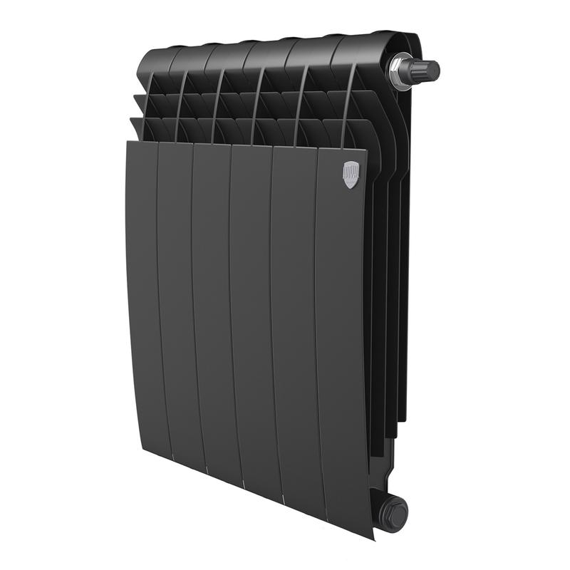 радиатор biliner 500 vr80 6 секц. биметал. noir sable royal thermo нс-1506310 от BTSprom.by