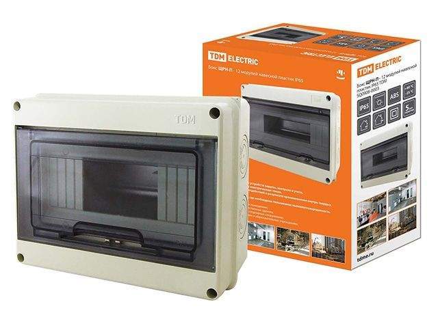 бокс щрн-п-12 модулей навесной пластик ip65 tdm sq0908-0003 от BTSprom.by
