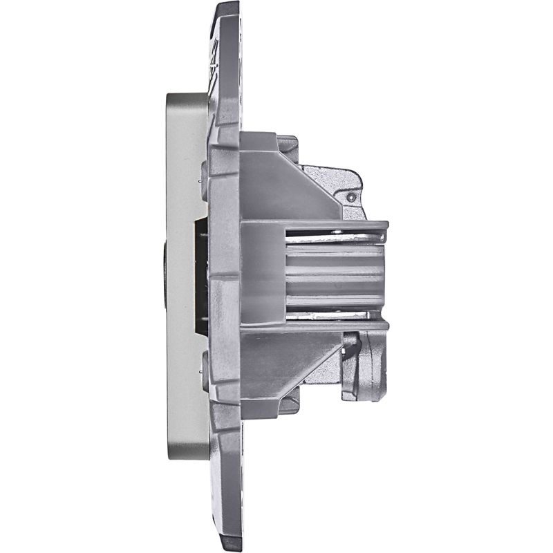  Розетка телевизионная оконечная TV Inspiria 10дБ 5-862мГц механизм алюм. IEK 673872 фото в каталоге от BTSprom.by