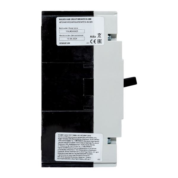  Выключатель автоматический 3п 250/225А 35кА ВА-99М PROxima EKF mccb99-250-225m фото в каталоге от BTSprom.by