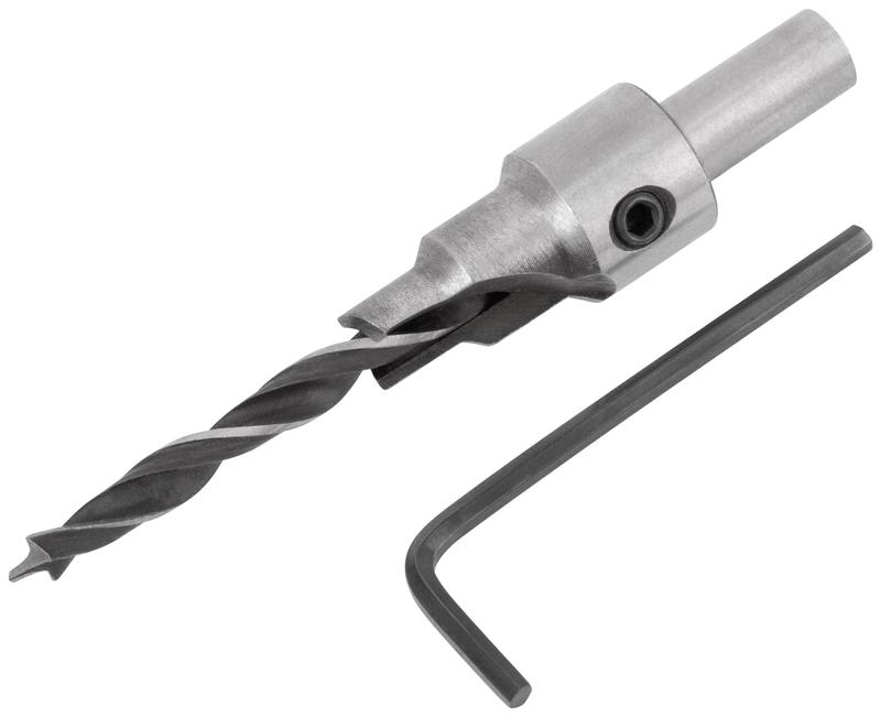  Сверло с зенкером для мебельных стяжек 5мм/зенкер 9.5мм (для стяжки 7х50) FIT 36431 фото в каталоге от BTSprom.by