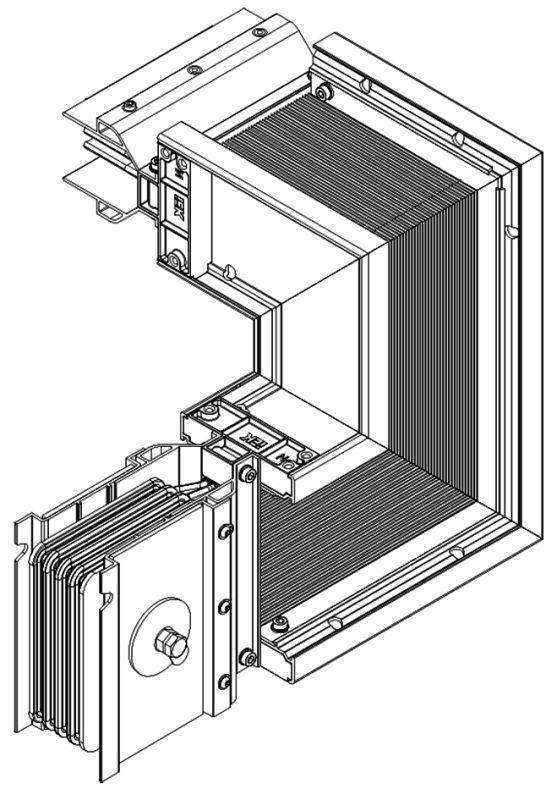секция z-образ. вверх лев. 800а cu 3l+n+1/2pe ip55 тран. iek lb-0800c5-35-f-zul от BTSprom.by